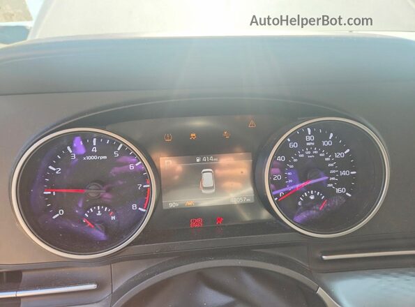 KNDNB4H34R6420991 2024 KIA CARNIVAL White Widok zestawu wskaźników