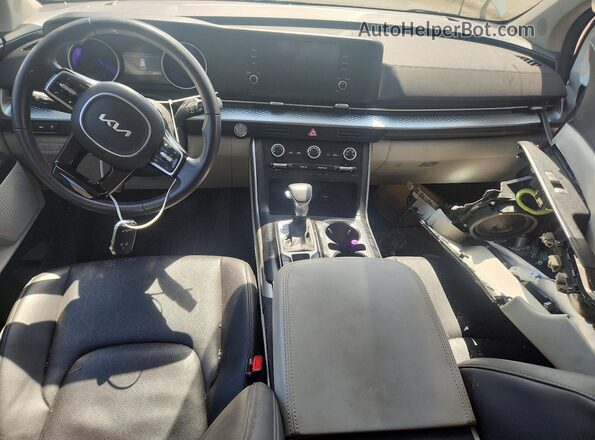 KNDNB4H34R6420991 2024 KIA CARNIVAL White Widok deski rozdzielczej