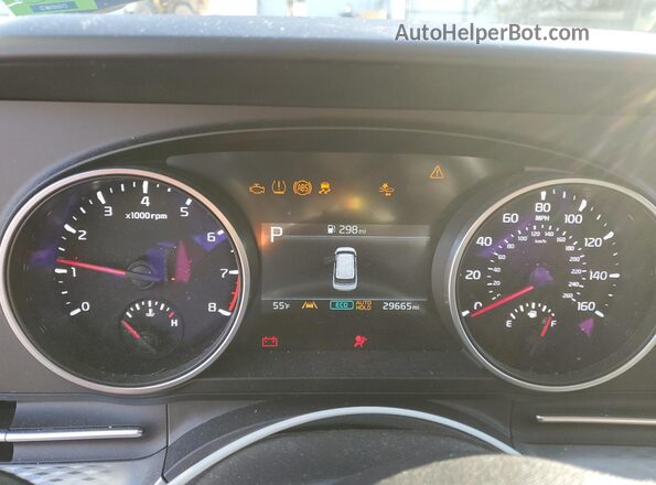KNDNB4H35R6323699 2024 KIA CARNIVAL Угольный Вид щитка приборов