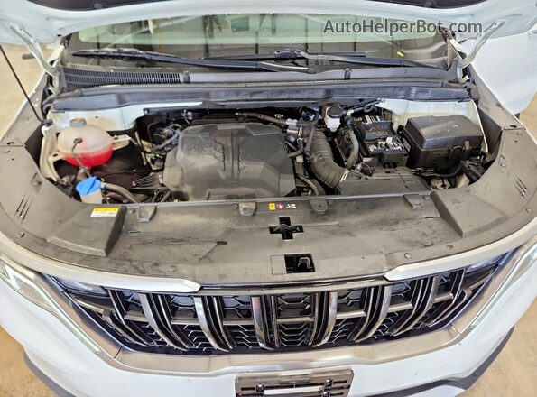 KNDNB4H37P6212388 2023 KIA CARNIVAL White ძრავის განყოფილების ხედი