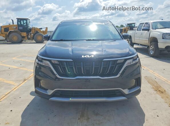 KNDNB4H37P6222774 2023 KIA CARNIVAL Black Вид спереду