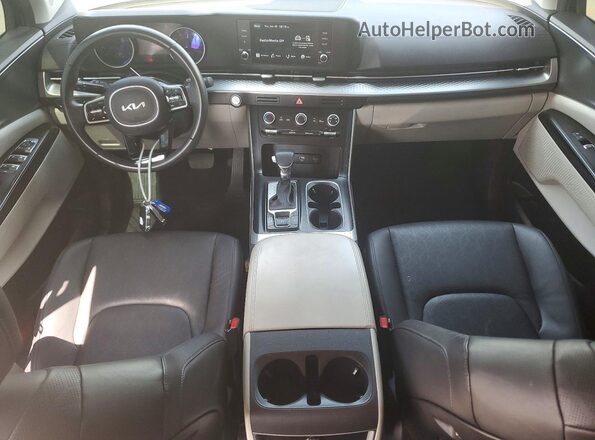 KNDNB4H37P6222774 2023 KIA CARNIVAL Black Вид панелі приладів