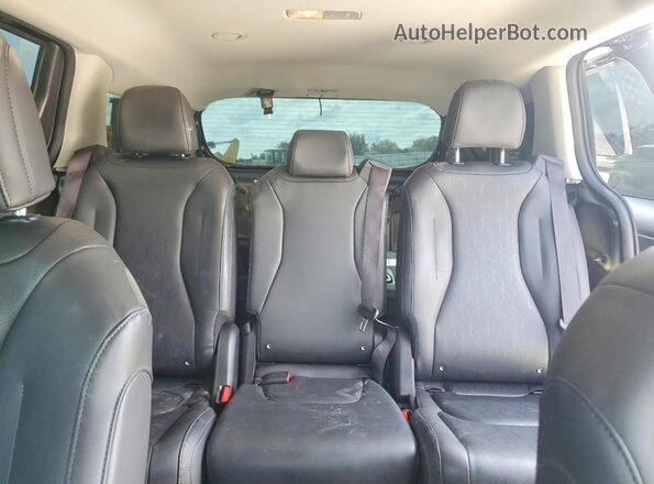 KNDNB4H37P6222774 2023 KIA CARNIVAL Black Вид задніх сидінь