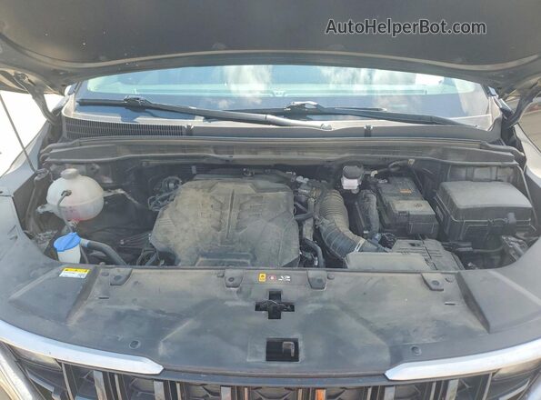 KNDNB4H37P6222774 2023 KIA CARNIVAL Black Вид підкапотного простору