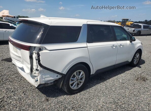 KNDNB4H38P6207734 2023 KIA CARNIVAL White Задня права чверть
