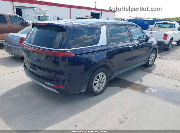 KNDNB4H39N6136038 2022 KIA CARNIVAL MPV Blue Հետևի աջ