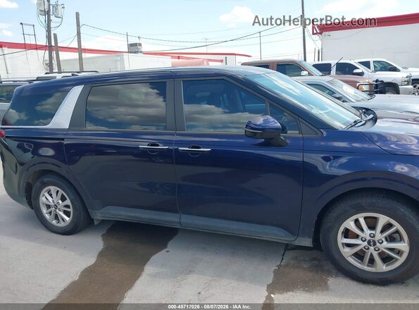 KNDNB4H39N6136038 2022 KIA CARNIVAL MPV Blue Սալոնի հետևի տեսք