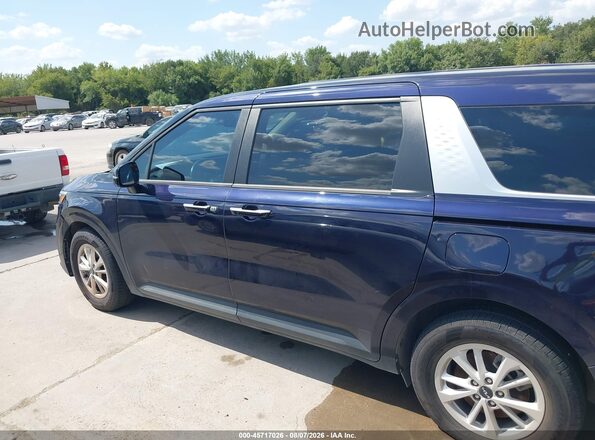 KNDNB4H39N6136038 2022 KIA CARNIVAL MPV Blue Սալոնի 360 աստիճան տեսք