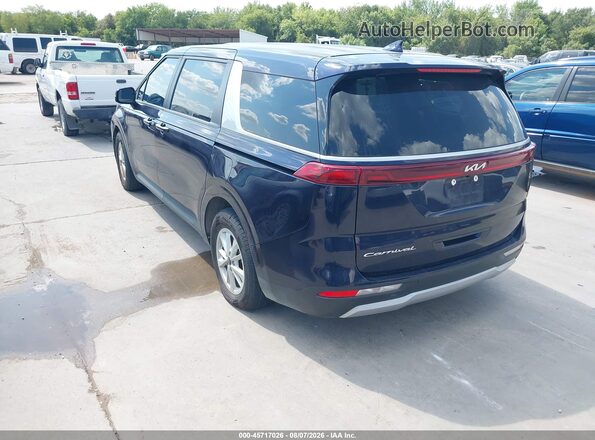 KNDNB4H39N6136038 2022 KIA CARNIVAL MPV Blue Հետևի ձախ