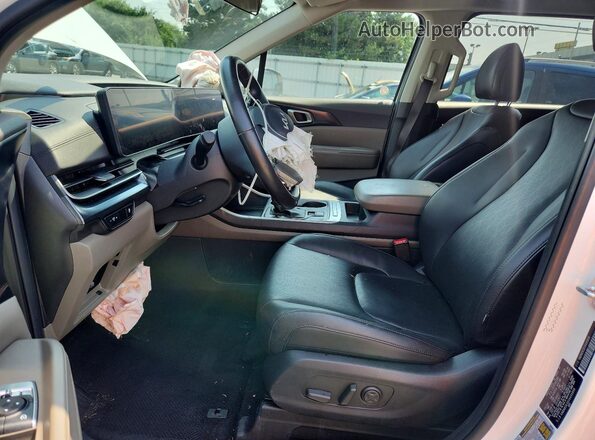 KNDNB5K30S6495899 2025 KIA CARNIVAL White Вид салону спереду