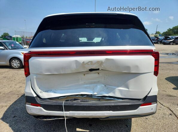 KNDNB5K30S6495899 2025 KIA CARNIVAL White Вид ззаду