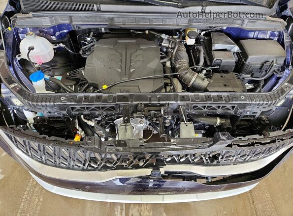 KNDNB5K31V6656751 2027 KIA CARNIVAL Синий Вид подкапотного пространства