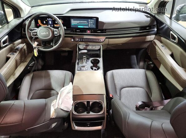 KNDNB5K33T6632318 2026 KIA CARNIVAL Серый Вид панели приборов
