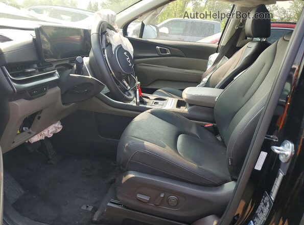 KNDNB5K34T6600655 2026 KIA CARNIVAL Black Вид салону спереду