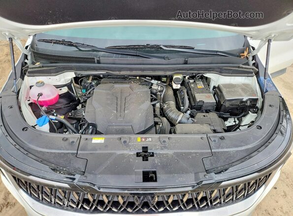 KNDNB5K39T6632100 2026 KIA CARNIVAL White Engine compartment view