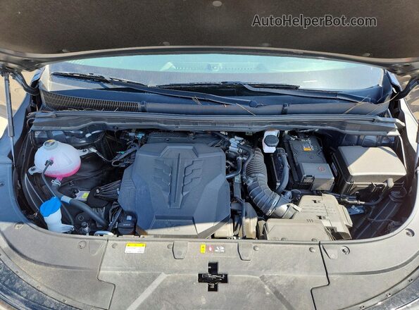 KNDNB5K3XS6550309 2025 KIA CARNIVAL Gray Engine compartment view