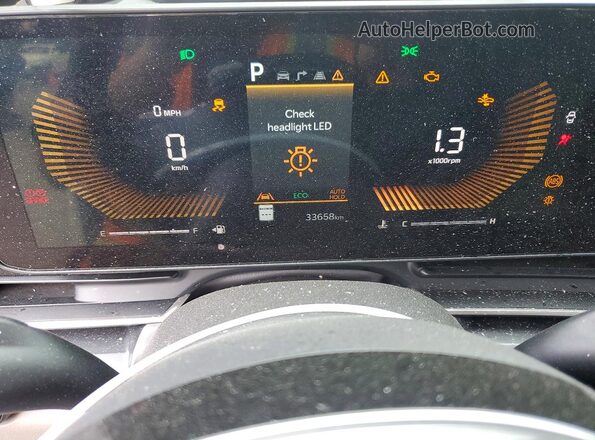 KNDNB5K3XT6601471 2026 KIA CARNIVAL Белый Вид щитка приборов