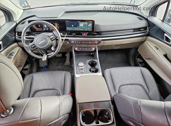 KNDNB5KA0T6120689 2026 KIA CARNIVAL Charcoal Առջևի վահանակի տեսք