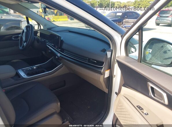 KNDNB5KA9V6192509 2027 KIA CARNIVAL Белый Вид салона спереди