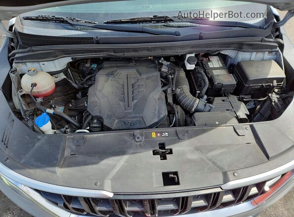 KNDNC5H33N6092802 2022 KIA CARNIVAL Gray Շարժիչի բաժամունքի տեսք