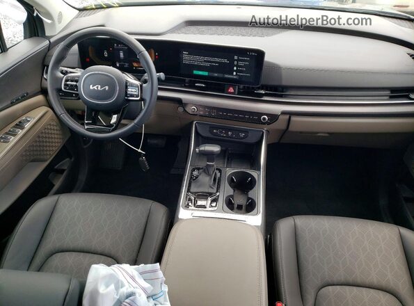 KNDNC5K36T6620760 2026 KIA CARNIVAL Gray Vista del salpicadero