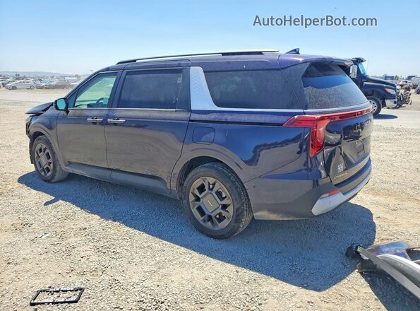 KNDNC5KA2S6037485 2025 KIA CARNIVAL Синий Задняя левая четверть