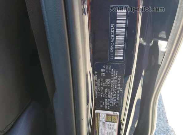 KNDNC5KA2S6037485 2025 KIA CARNIVAL Синий Вид наклейки с VIN-кодом