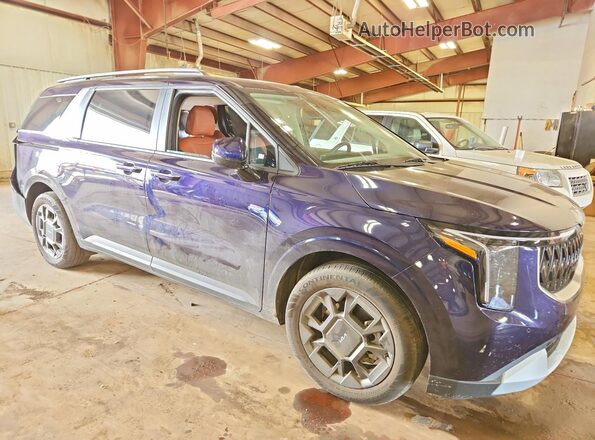 KNDNC5KA2T6095775 2026 KIA CARNIVAL Синий Передняя правая четверть