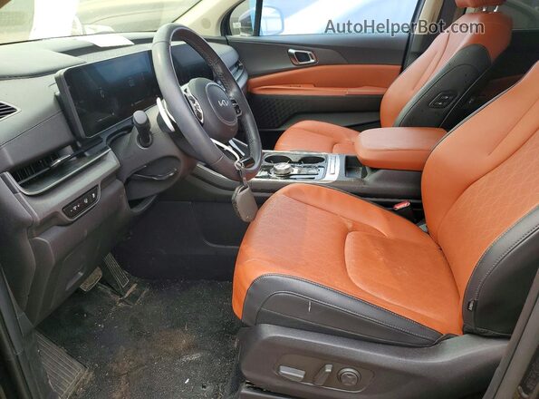 KNDNC5KA2T6095775 2026 KIA CARNIVAL Синий Вид салона спереди