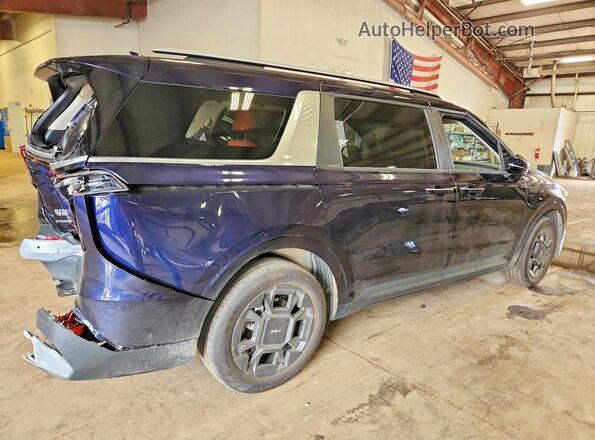 KNDNC5KA2T6095775 2026 KIA CARNIVAL Синий Задняя правая четверть