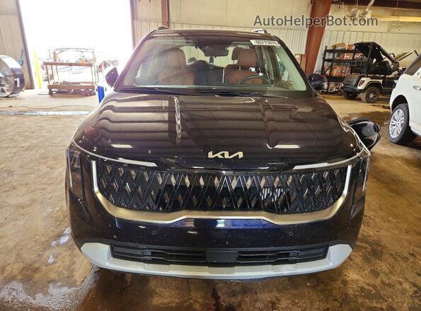 KNDNC5KA2T6095775 2026 KIA CARNIVAL Синий Вид спереди