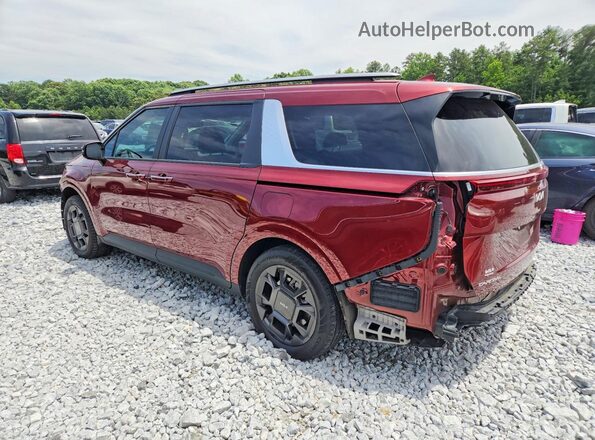 KNDNC5KA7S6052337 2025 KIA CARNIVAL Maroon Tył lewy