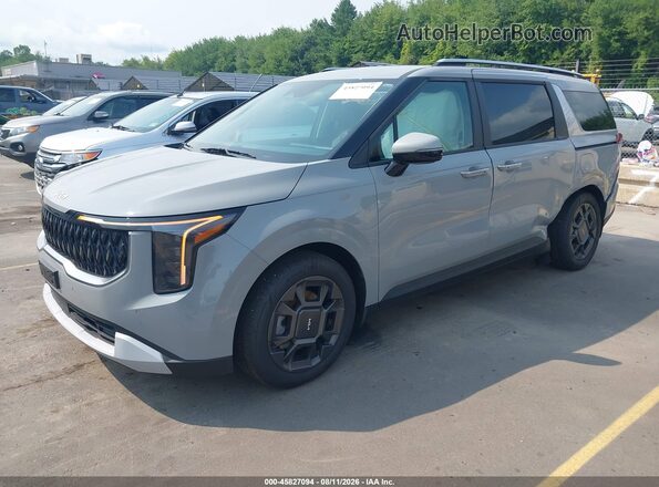 KNDNC5KA7T6086554 2026 KIA CARNIVAL MPV HYBRID Gray Передня ліва чверть
