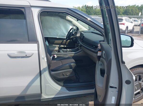 KNDNC5KA7T6086554 2026 KIA CARNIVAL MPV HYBRID Gray Вид салону спереду
