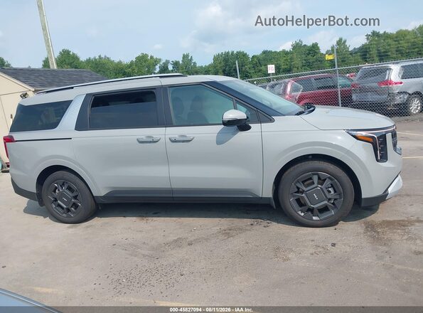 KNDNC5KA7T6086554 2026 KIA CARNIVAL MPV HYBRID Gray Вид задньої частини салону