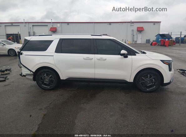 KNDNC5KAXT6156547 2026 KIA CARNIVAL MPV HYBRID White უკანა სალონის ხედი
