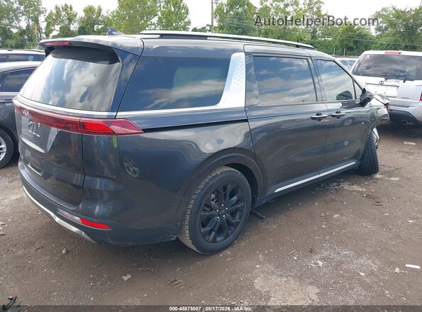 KNDNE5H31P6263768 2023 KIA CARNIVAL MPV Black Задня права чверть