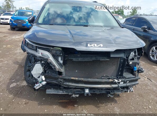 KNDNE5H31P6263768 2023 KIA CARNIVAL MPV Black Вид спереду