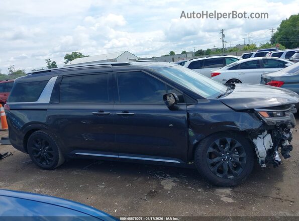 KNDNE5H31P6263768 2023 KIA CARNIVAL MPV Black Панорамний вид салону 360°
