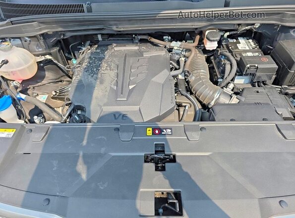 KNDNE5H31R6355448 2024 KIA CARNIVAL Black ძრავის განყოფილების ხედი