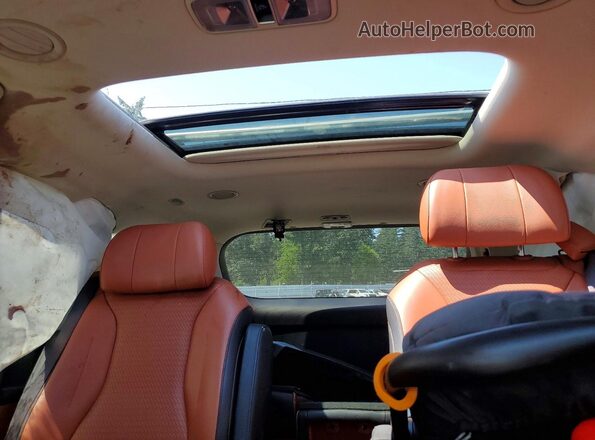 KNDNE5H34N6092009 2022 KIA CARNIVAL Gray უკანა სავარძლების ხედი