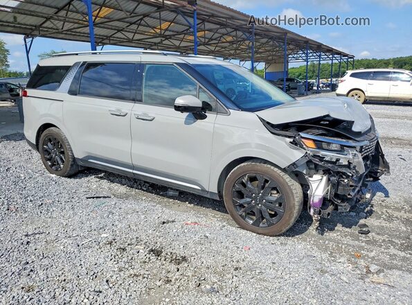 KNDNE5H34P6279155 2023 KIA CARNIVAL Gray Передня права чверть