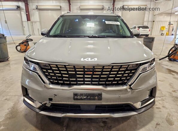 KNDNE5H34R6384099 2024 KIA CARNIVAL Gray წინა ხედი
