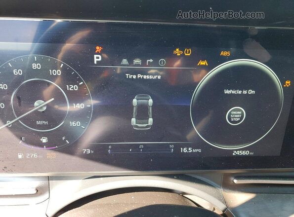 KNDNE5H37R6351985 2024 KIA CARNIVAL Black Instrument cluster view