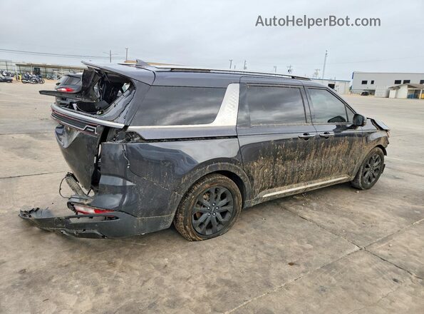 KNDNE5H37R6368446 2024 KIA CARNIVAL Угольный Задняя правая четверть