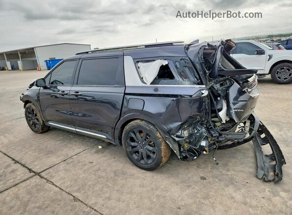 KNDNE5H37R6368446 2024 KIA CARNIVAL Угольный Задняя левая четверть