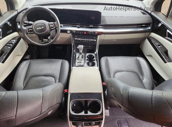 KNDNE5H37R6368446 2024 KIA CARNIVAL Угольный Вид панели приборов