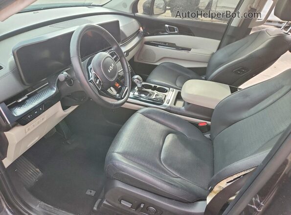 KNDNE5H37R6368446 2024 KIA CARNIVAL Угольный Вид салона спереди
