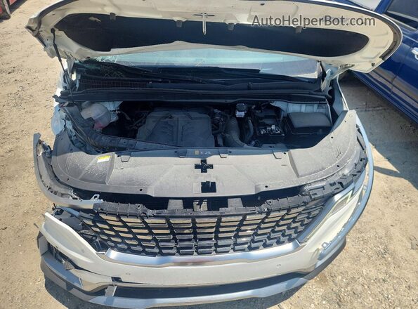 KNDNE5H38R6337755 2024 KIA CARNIVAL White Вид підкапотного простору