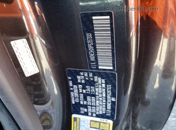KNDNE5H39P6287333 2023 KIA CARNIVAL Charcoal 360 interior view